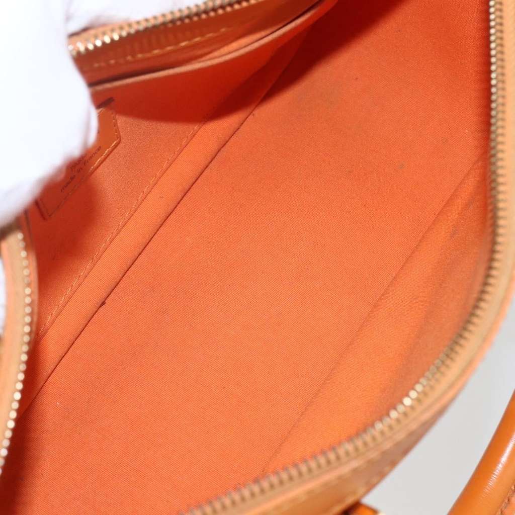 Louis Vuitton Danura Handbag Orange Leather Good condition - Box View