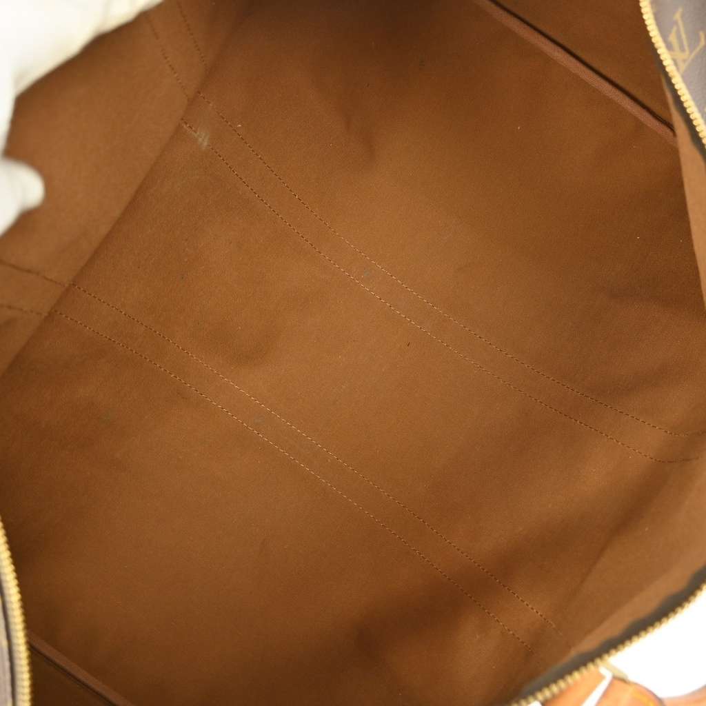 Louis Vuitton Keepall Bag Brown Canvas Fair condition - Inside View