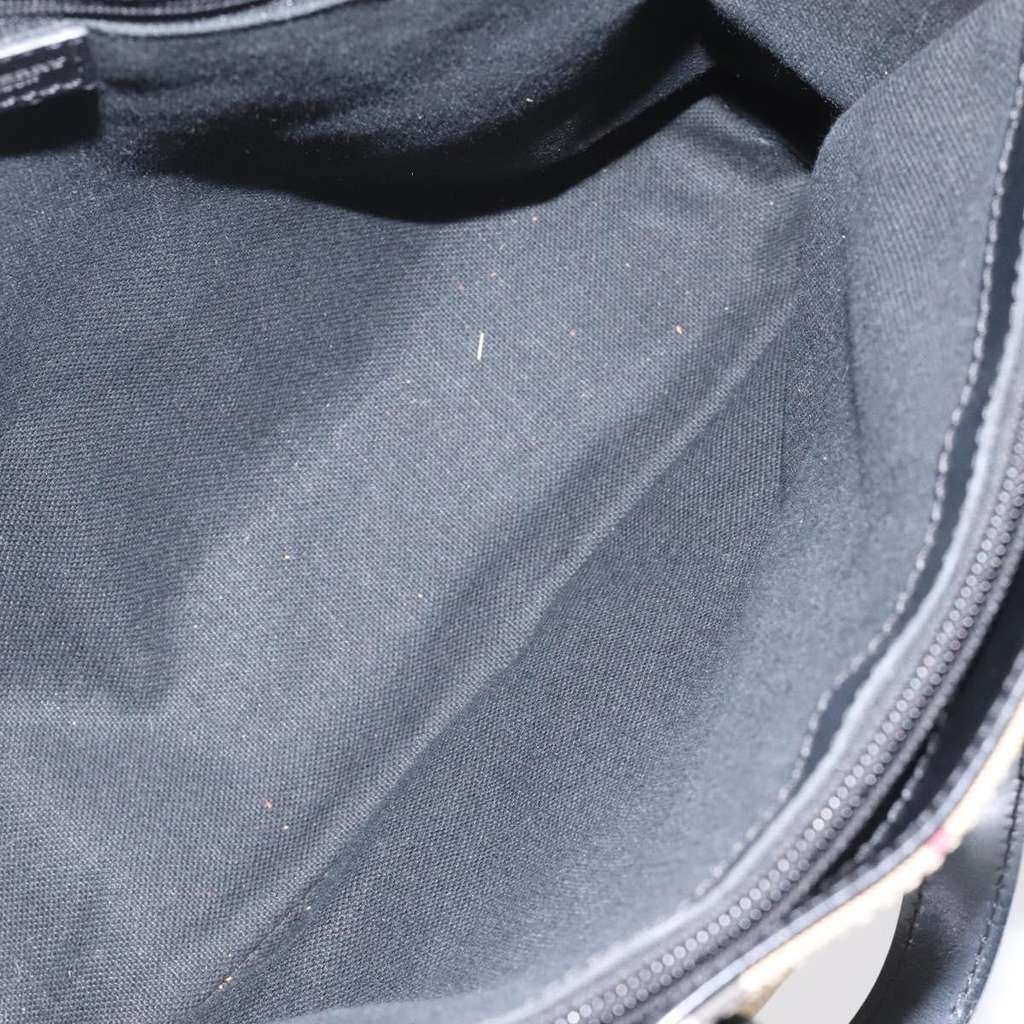 Burberry Nova Check Tote Beige Canvas Good condition - Box View