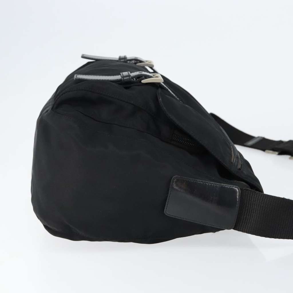 Prada SHOULDER BAG NYLON Black Good condition - Inside View
