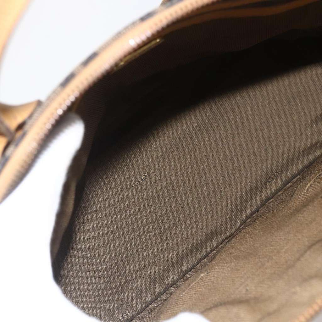 Fendi Vintage Zucca Handbag Brown Canvas Good condition - Box View