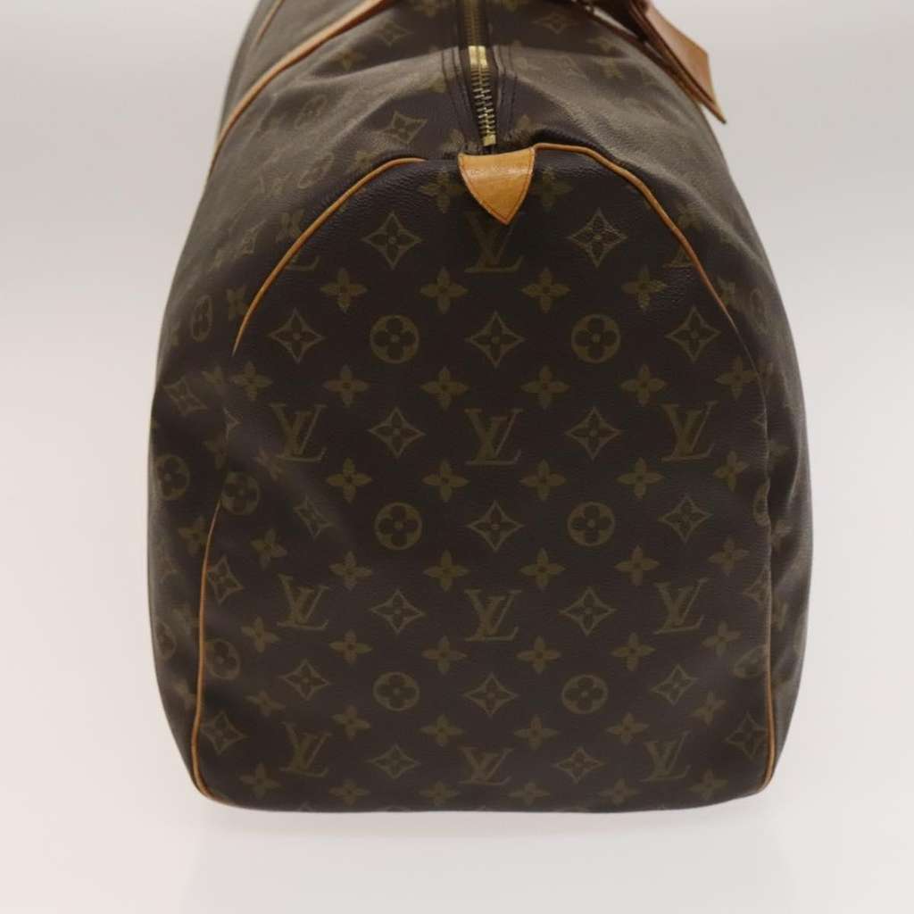 Louis Vuitton Keepall Bag Brown Canvas Good condition - Model View