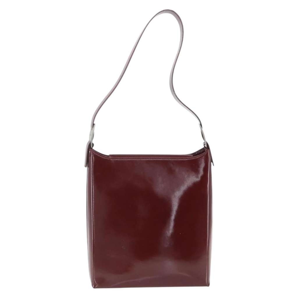 Salvatore Ferragamo Vala Shoulder Bag Red Good condition - Back View