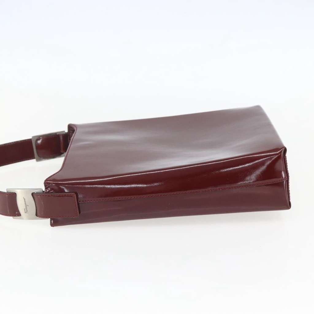 Salvatore Ferragamo Vala Shoulder Bag Red Good condition - Inside View