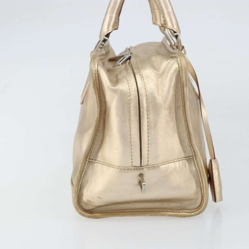 Loewe Amazona Bag Gold Leather Good condition - Inside View
