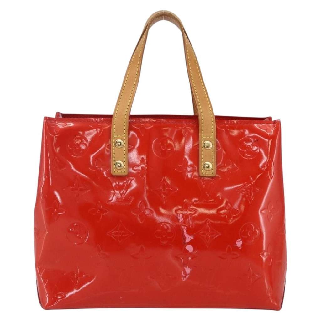 Louis Vuitton Reade Handbag Red Fair condition - Back View