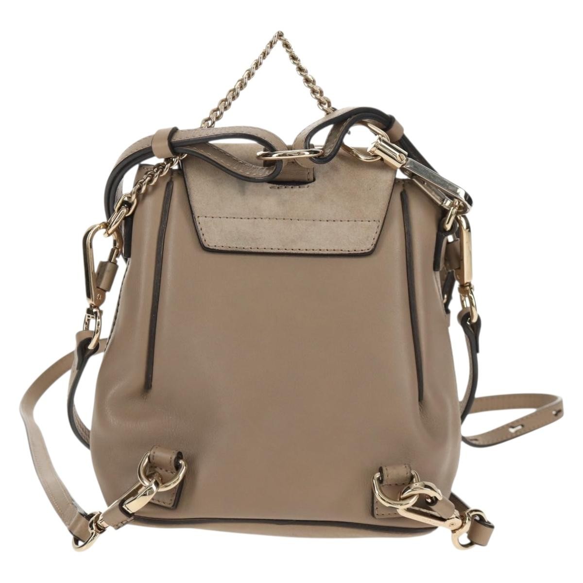 Chloe Faye Backpack Other Leather Good condition - Back View