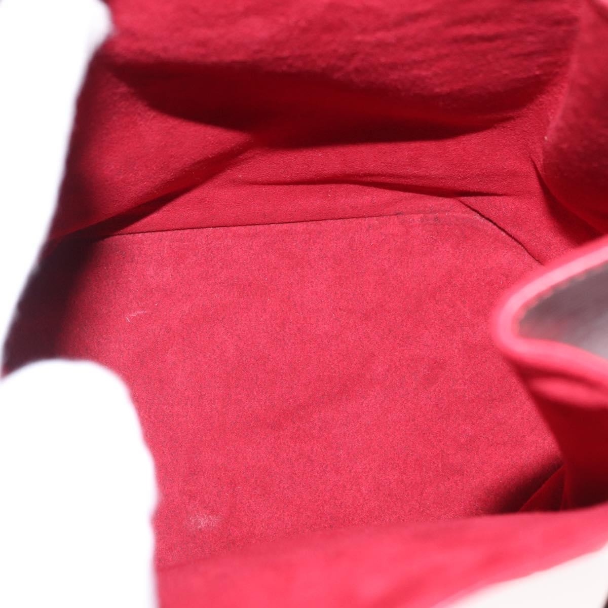 Louis Vuitton Vintage Sac d'Epaule Handbag Red Leather Good condition - Box View