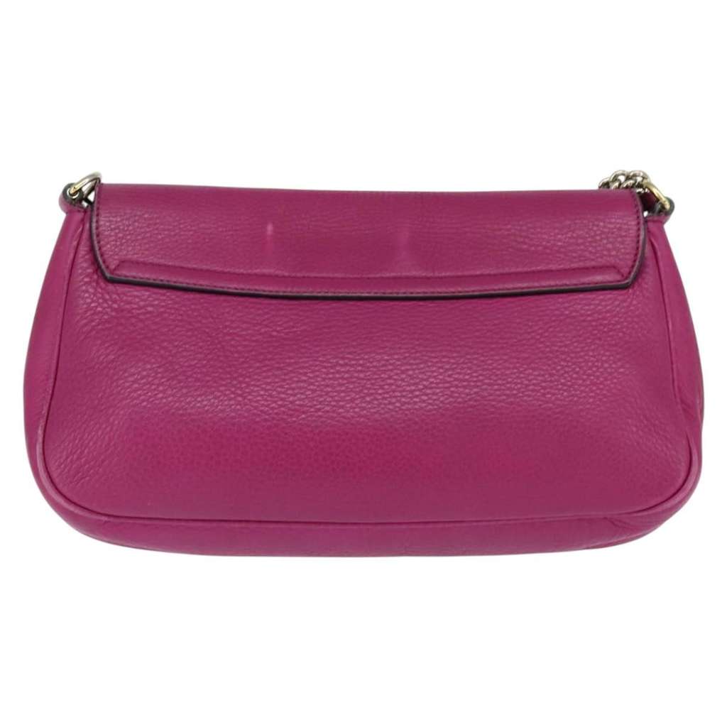 Gucci Soho Chain Crossbody Bag Pink Leather Good condition - Back View