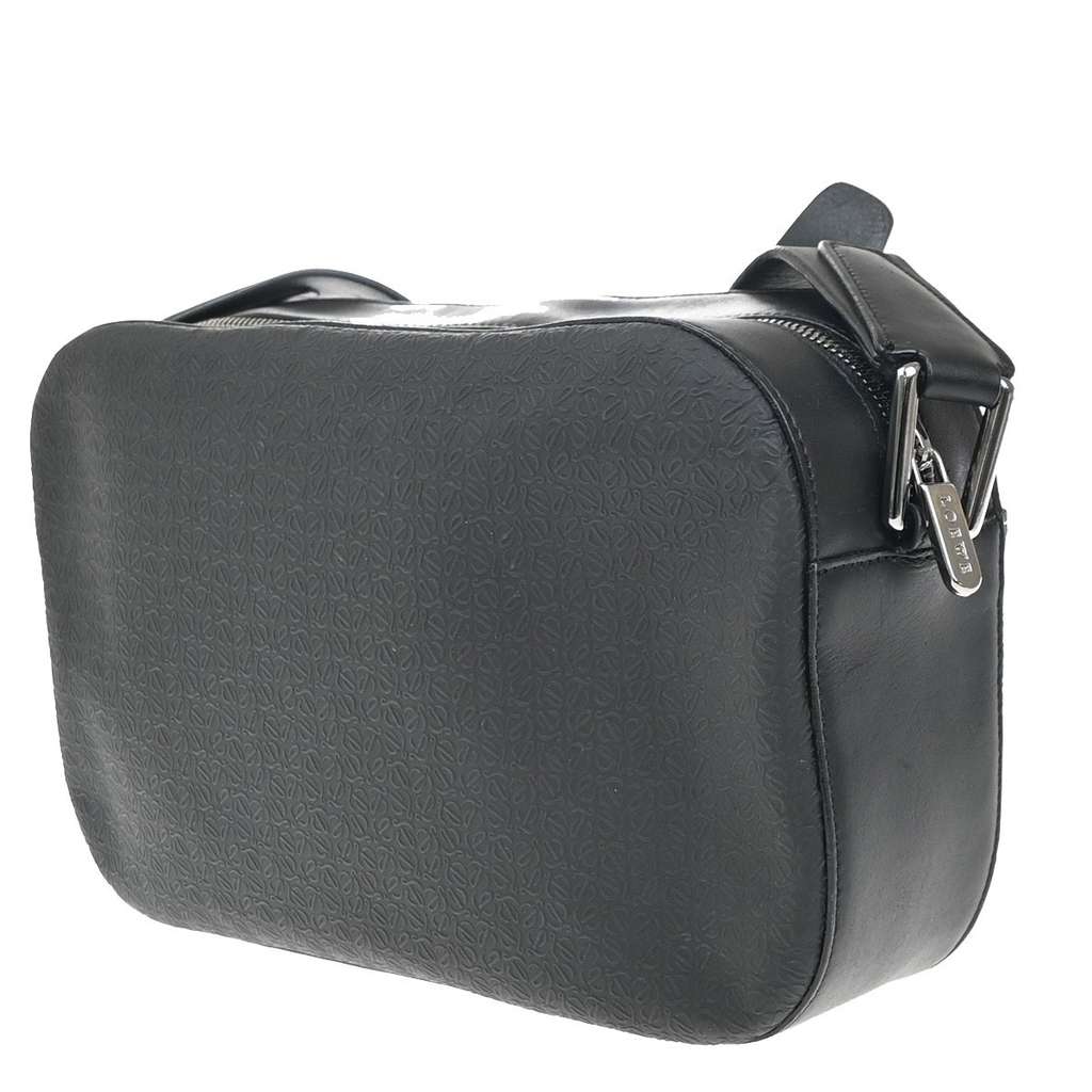 Loewe Anagram Shoulder Bag Black Good condition - Model View