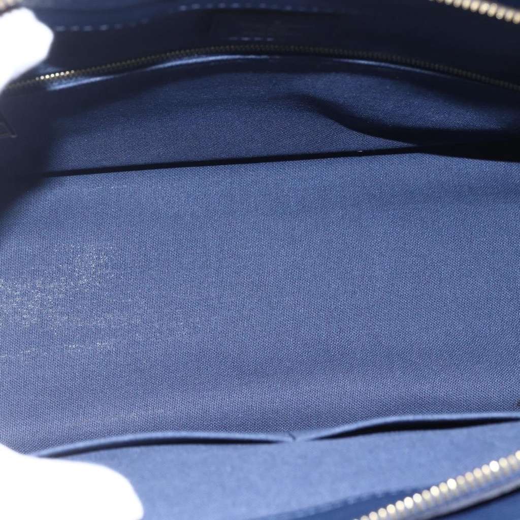 Louis Vuitton Vaneau Handbag Blue Leather Good condition - Box View