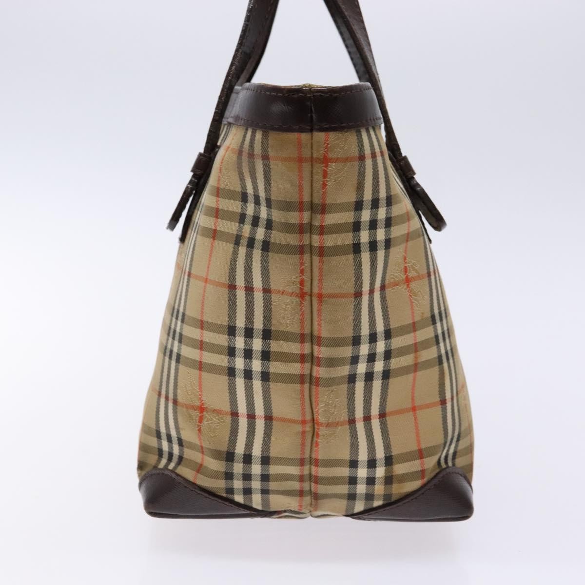 Burberry Nova Check Handbag Beige Canvas Good condition - Inside View