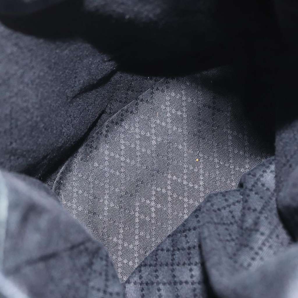 Gucci Vintage Bamboo Sling Backpack Black Leather Fair condition - Box View