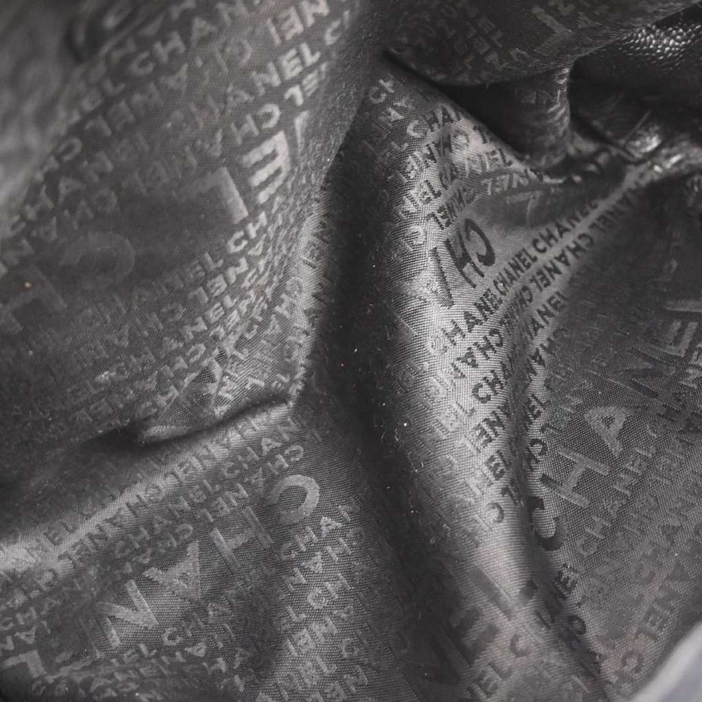 Chanel Pulley Camera Bag Black Leather Good condition - Inside View