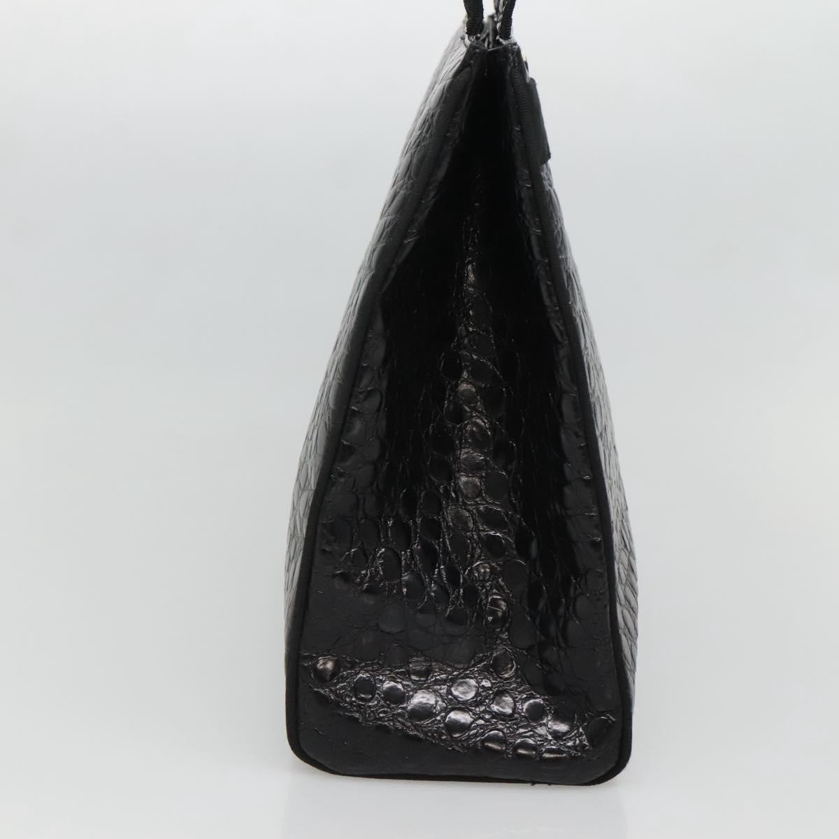 Salvatore Ferragamo Vintage Vara Bow Tote Black Leather Good condition - Inside View