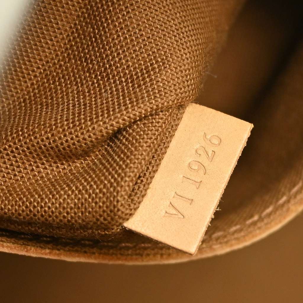 Louis Vuitton Alma Handbag Brown Canvas Fair condition - Box View