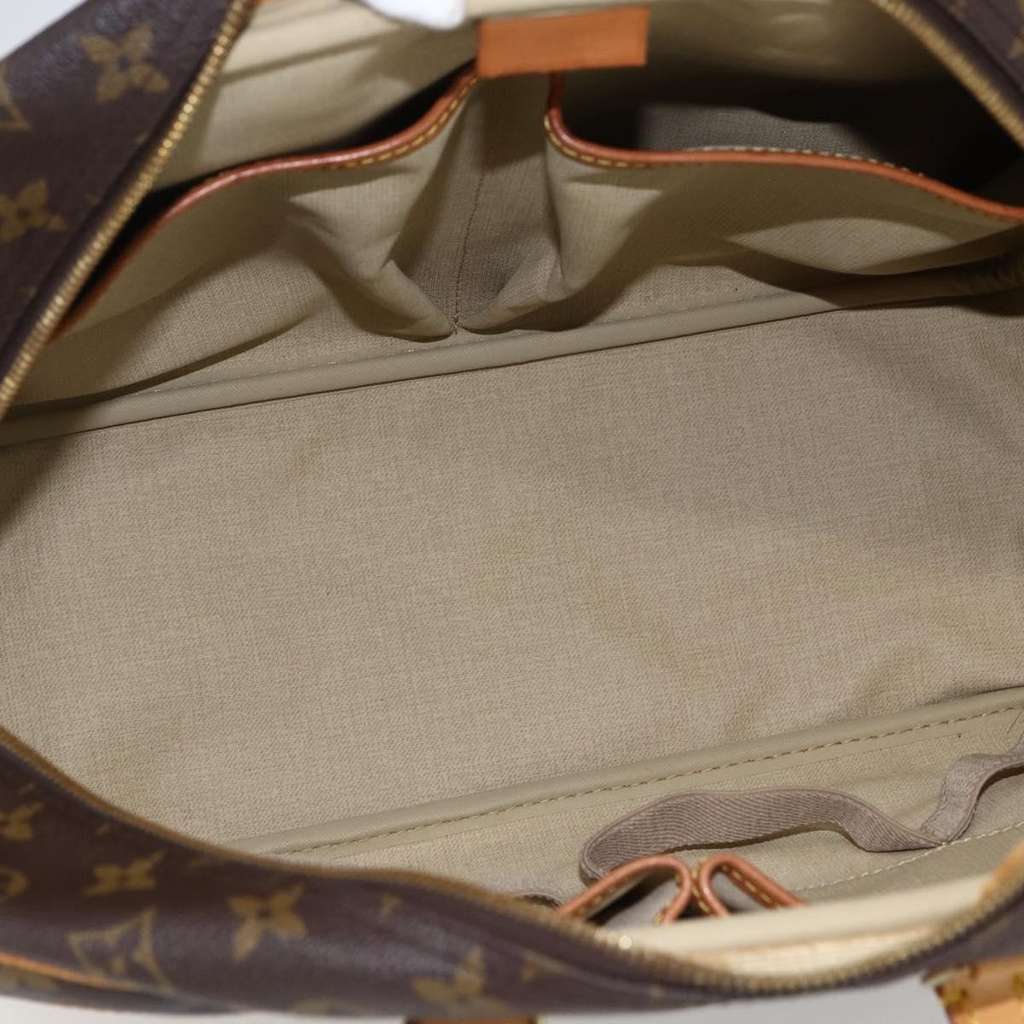 Louis Vuitton Deauville Handbag Brown Canvas Fair condition - Box View