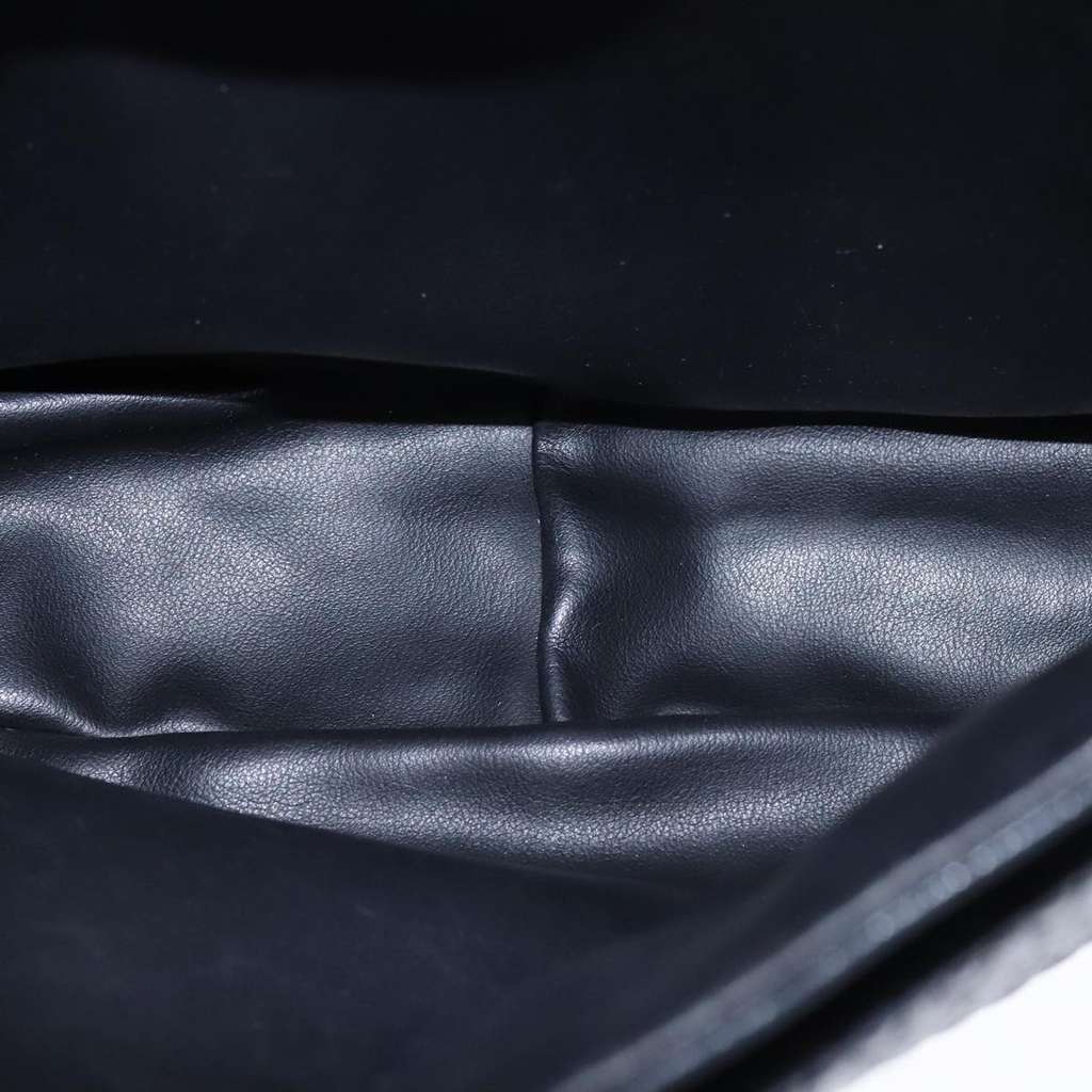 Bally Vintage Chain Shoulder Bag Black Leather Good condition - Box View