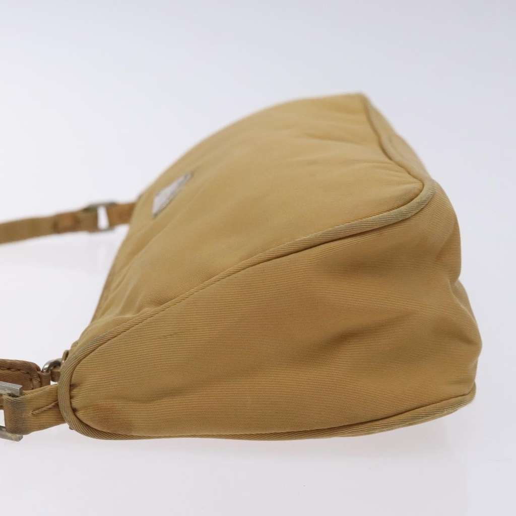 Prada Pochette Shoulder Bag Beige Good condition - Model View