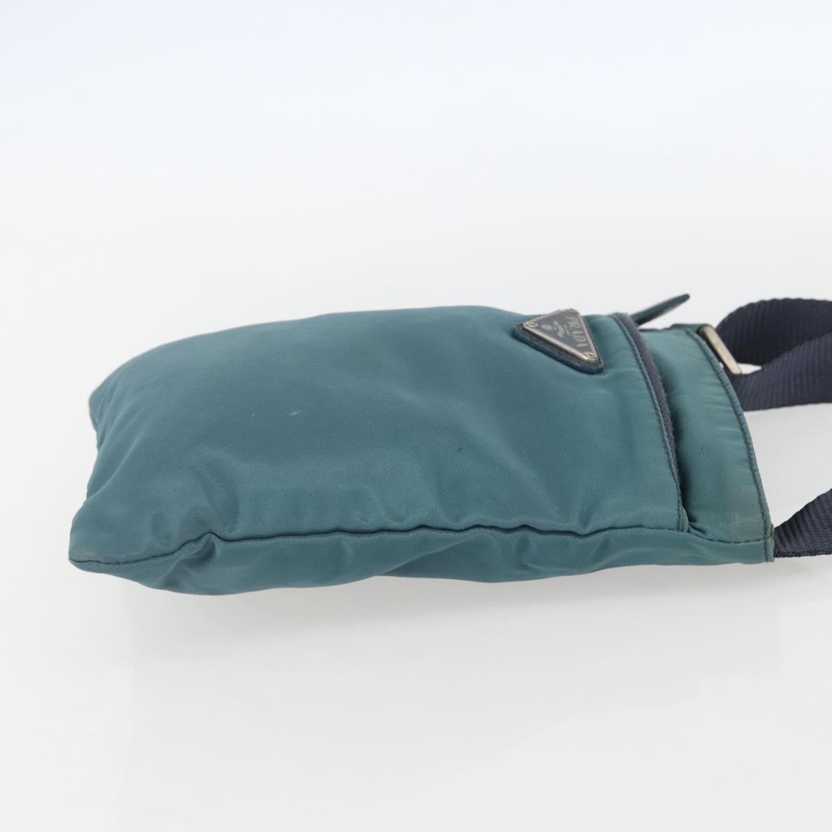 Prada Vintage Shoulder Bag Blue Good condition - Model View