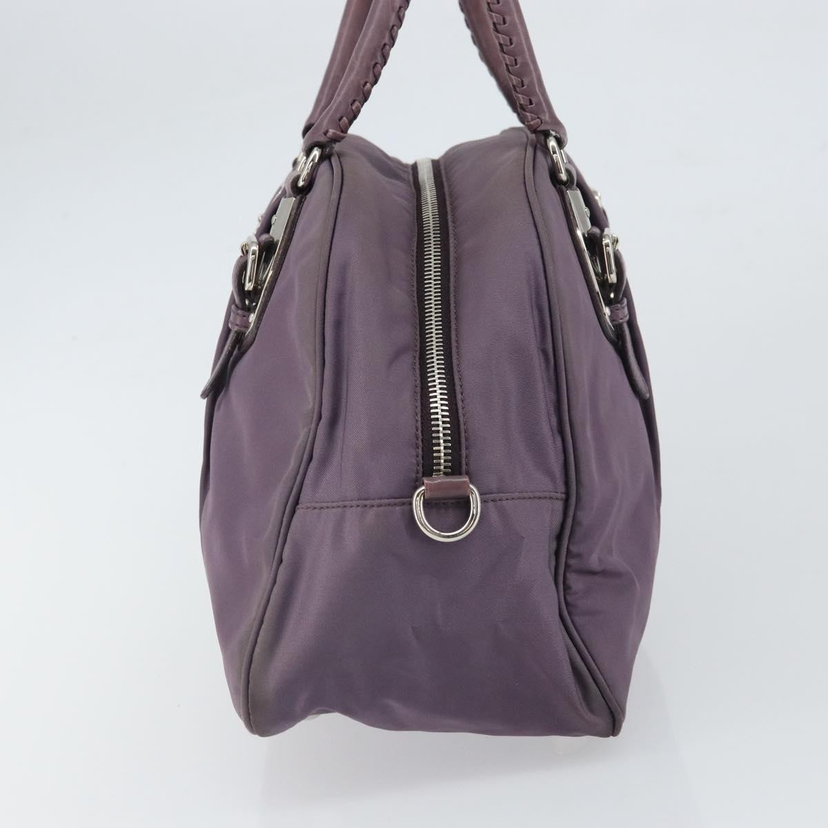 Prada Buckle Dome Satchel Purple Fair condition - Inside View
