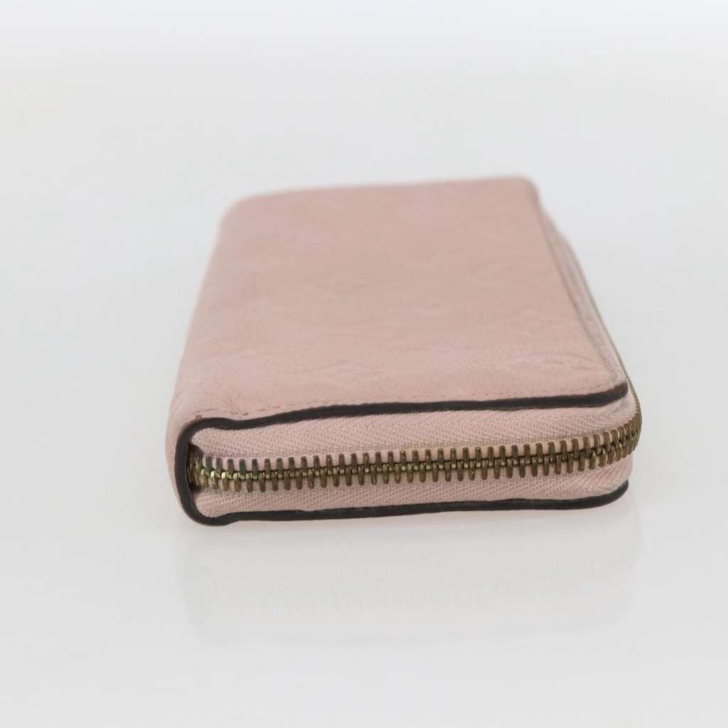 Louis Vuitton Clemence Wallet Pink Leather Fair condition - Model View