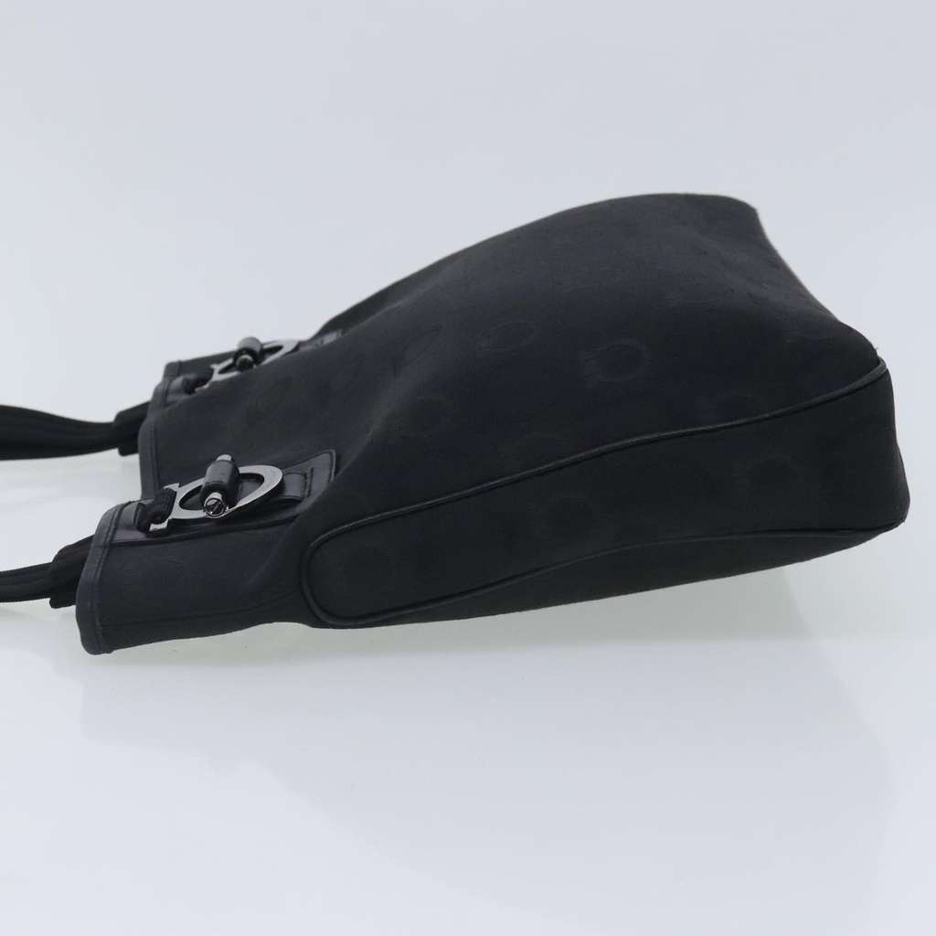 Salvatore Ferragamo Gancini Tote Black Canvas Good condition - Model View