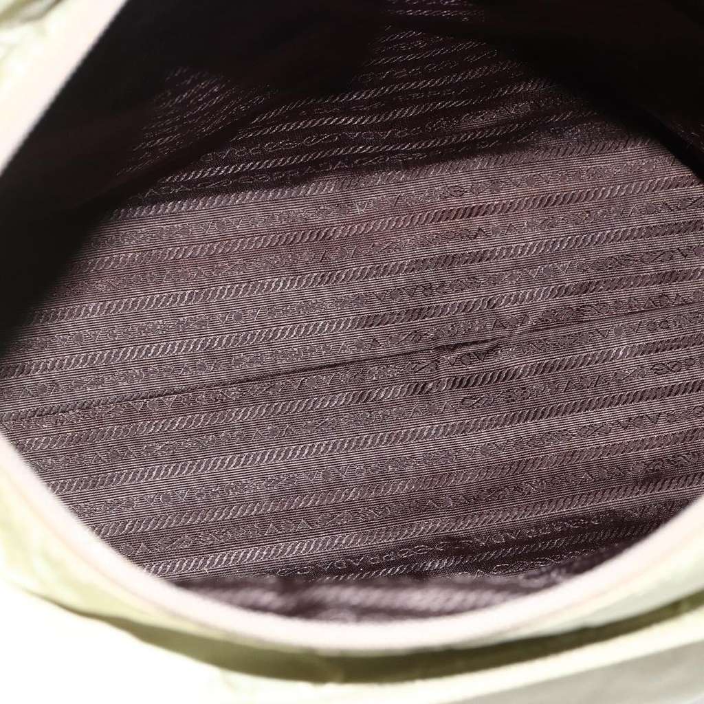 Prada Vintage Zip Tote Ecru Fair condition - Box View