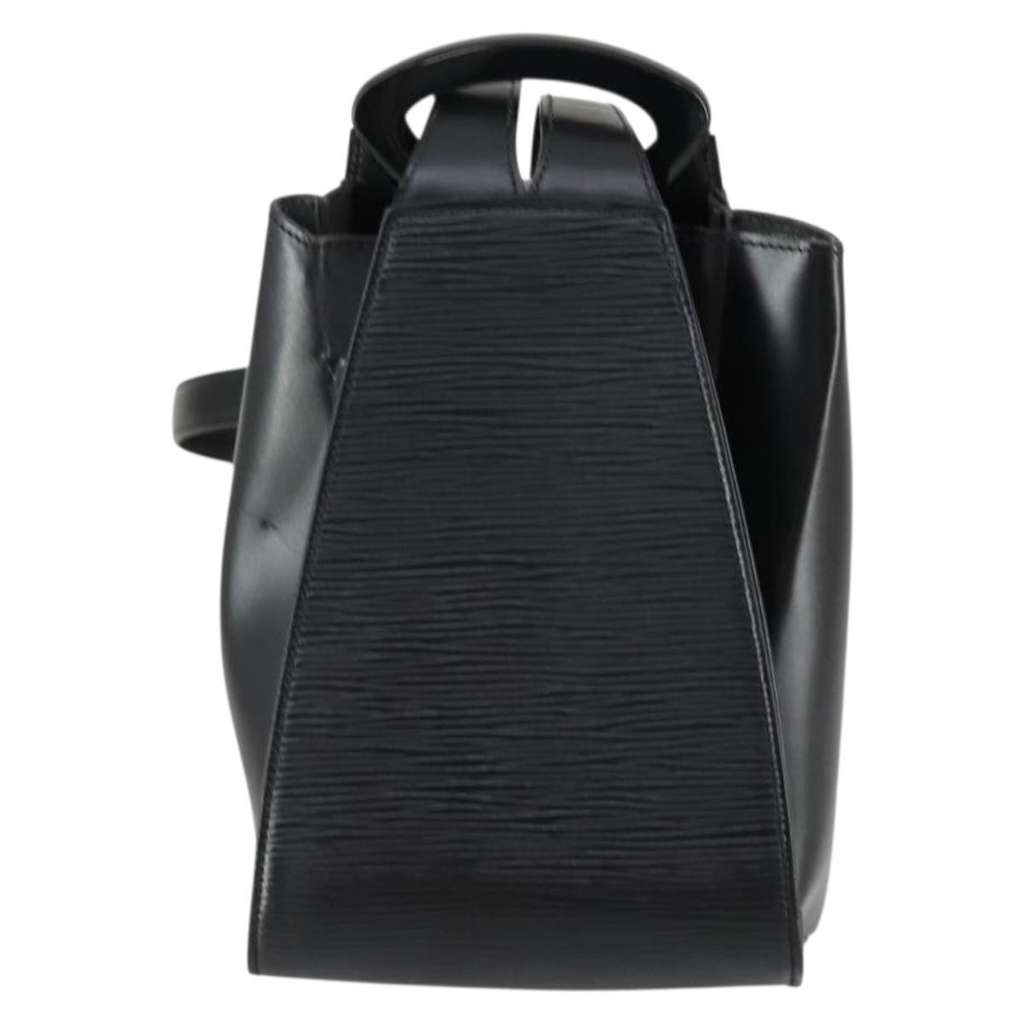 Louis Vuitton Minuit Handbag Black Leather Good condition - Back View