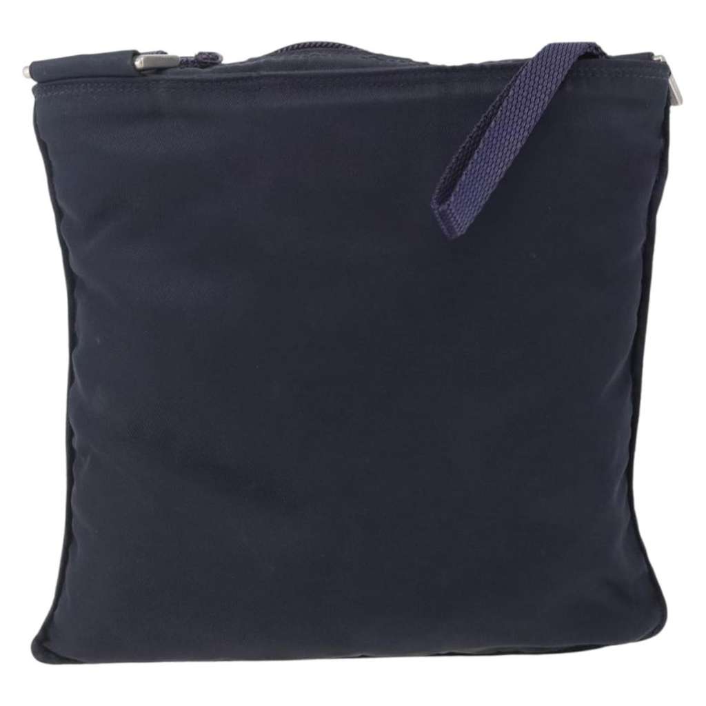 Prada Front Pocket Messenger Bag Purple Good condition - Back View