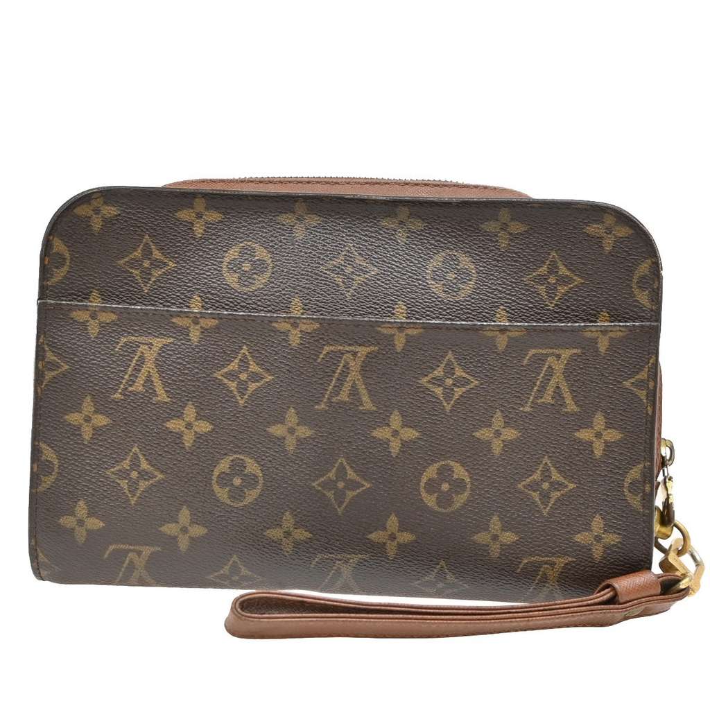 Louis Vuitton Pochette Orsay Brown Canvas Good condition - Back View