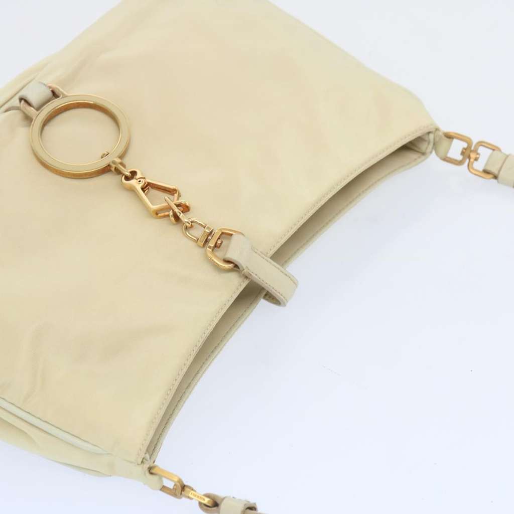 Prada Tessuto pietre Crossbody Beige Good condition - Model View
