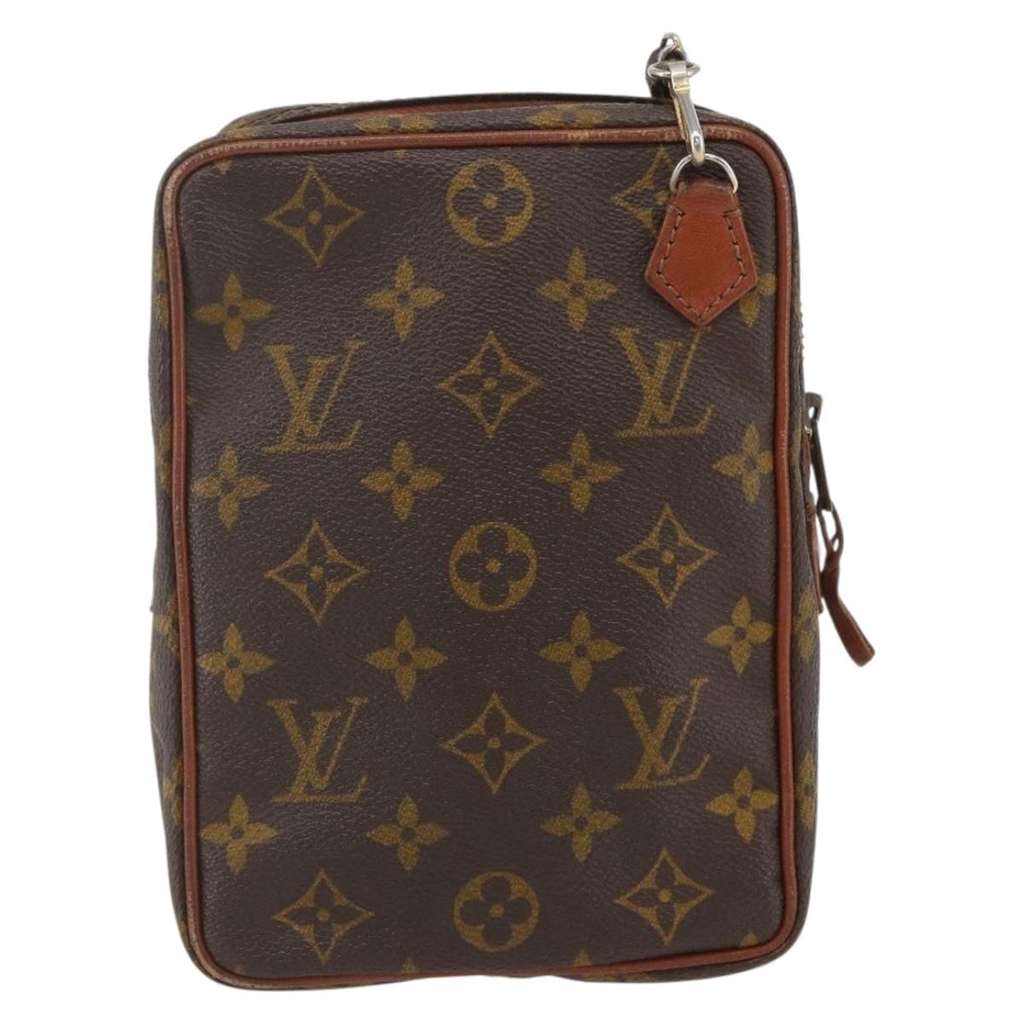 Louis Vuitton Amazone Bag Brown Canvas Fair condition - Back View