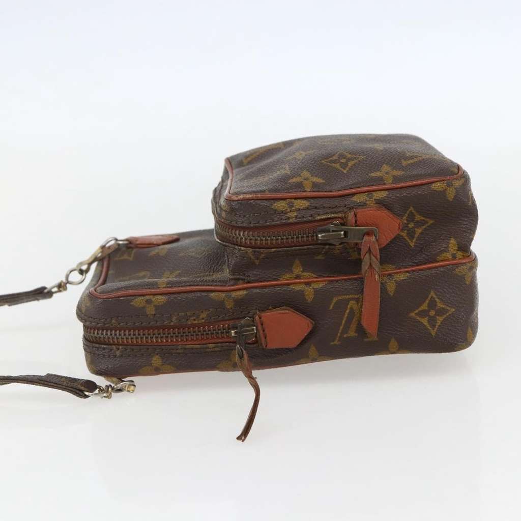 Louis Vuitton Amazone Bag Brown Canvas Fair condition - Inside View