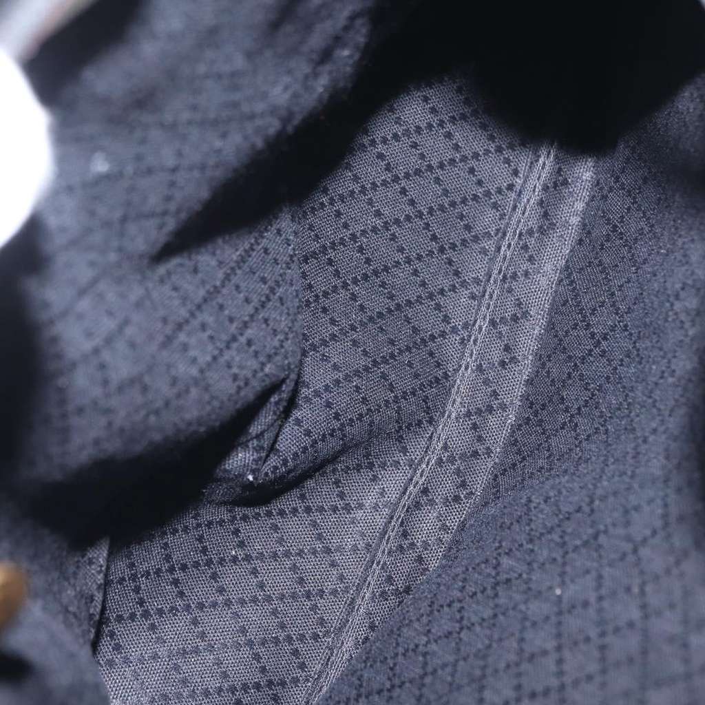 Gucci Vintage Bamboo Backpack Black Leather Good condition - Box View