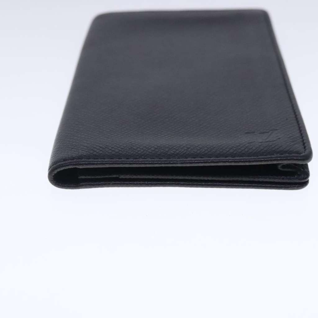 Louis Vuitton Porte Cartes Wallet Black Leather Good condition - Inside View
