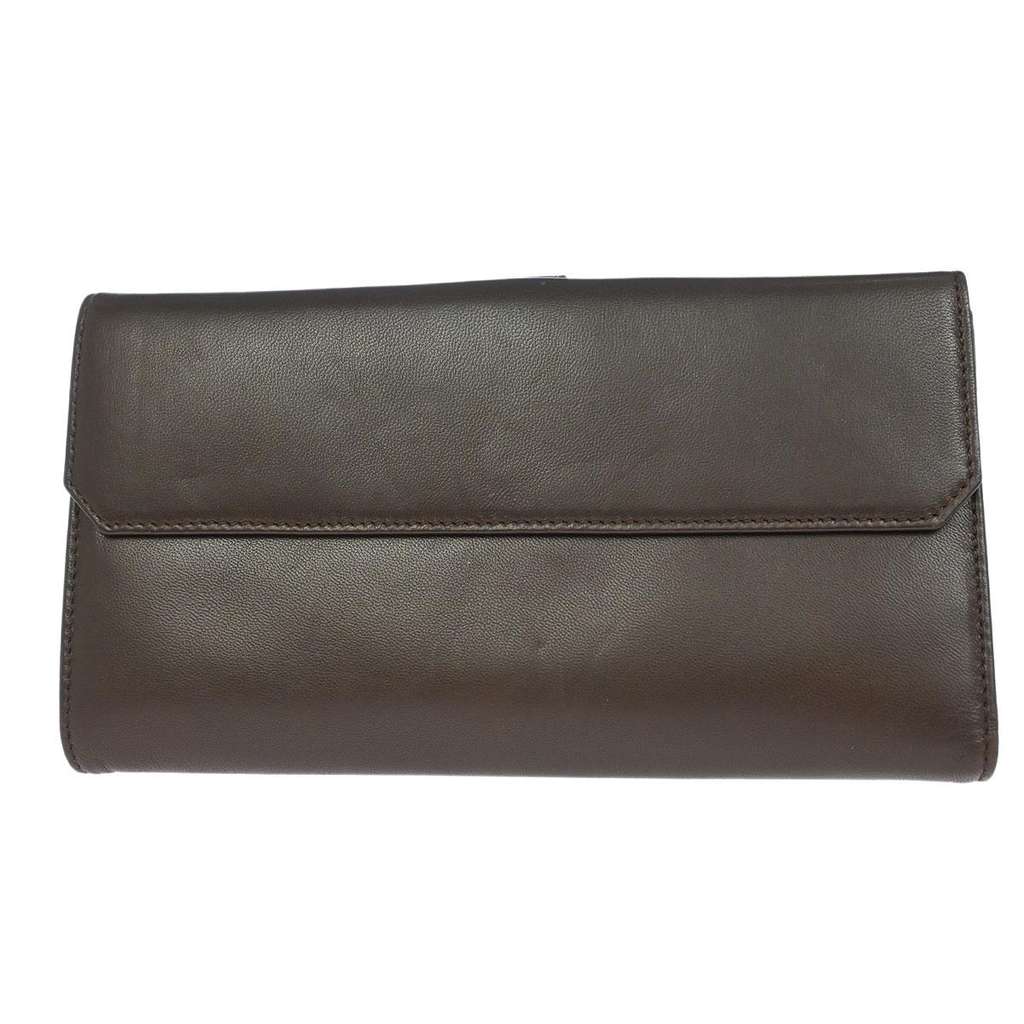 Loewe Anagram Wallet Brown Leather Good condition - Back View