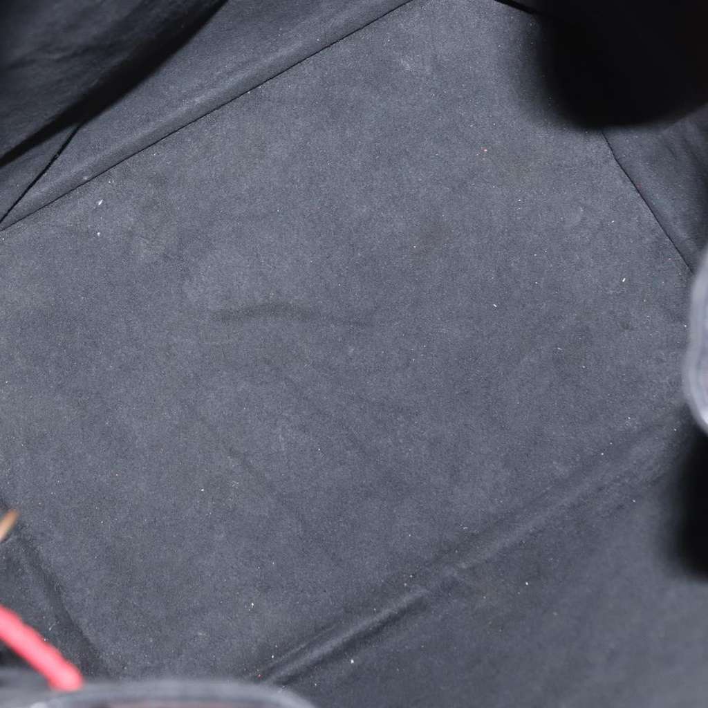 Louis Vuitton Bicolor Noe Handbag Black Leather Good condition - Box View