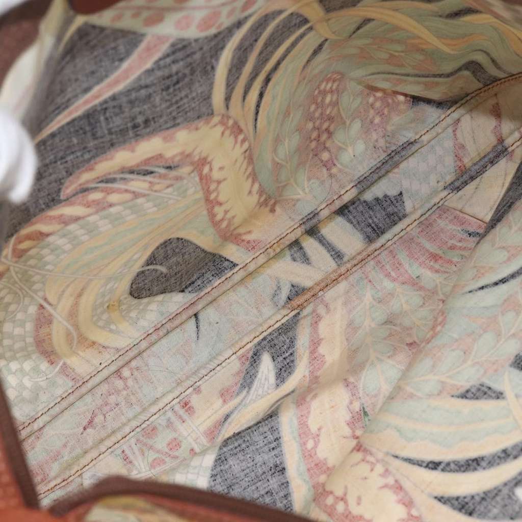 Salvatore Ferragamo Vintage Shoulder Bag Brown Leather Good condition - Box View