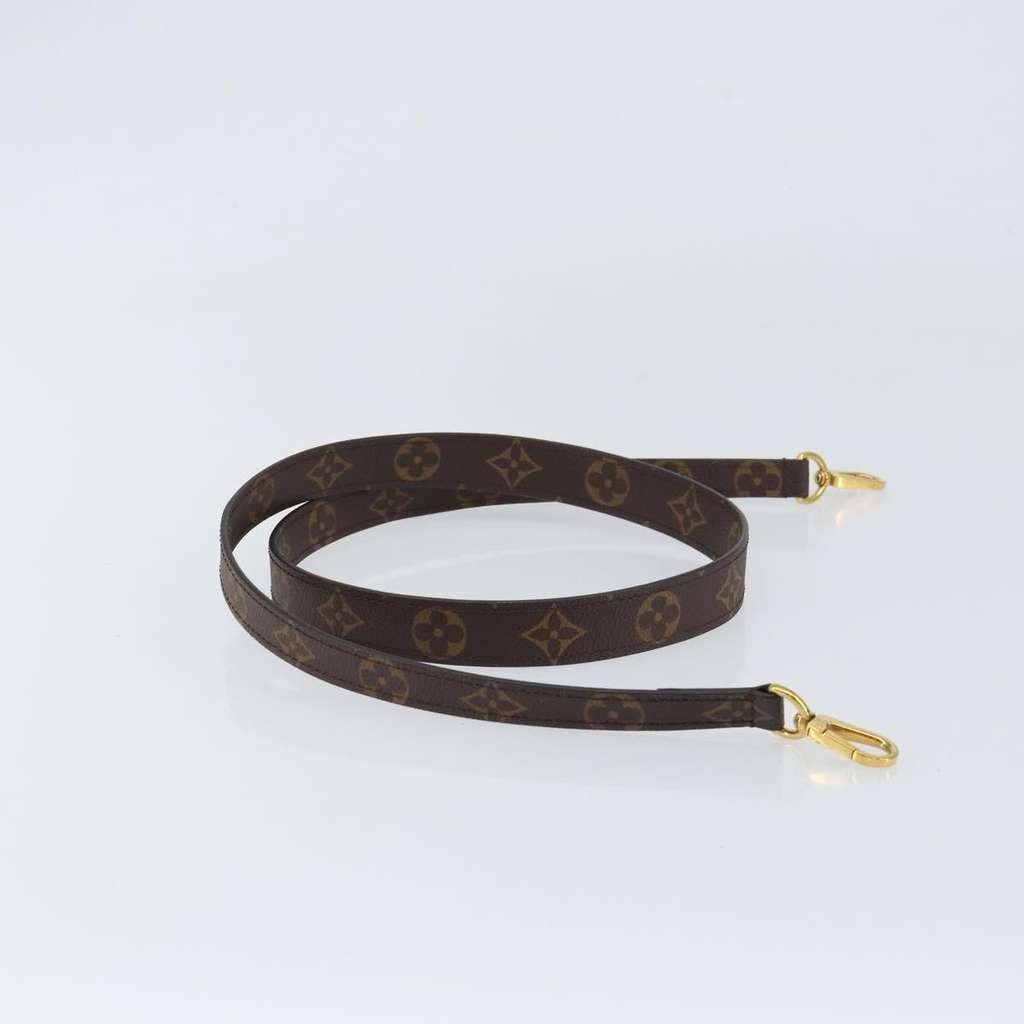 Louis Vuitton Montaigne Shoulder Strap Brown Canvas Good condition - Box View