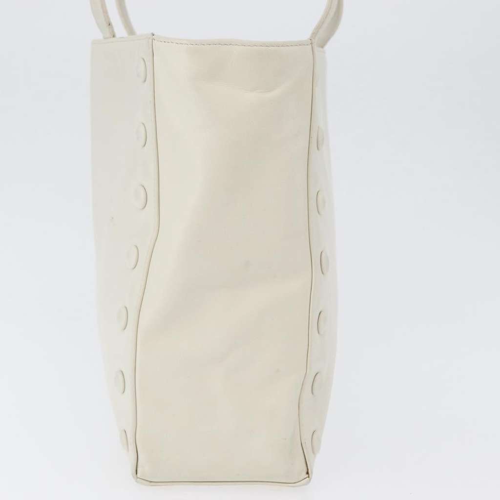 Celine Handbag White Leather Fair condition - Inside View