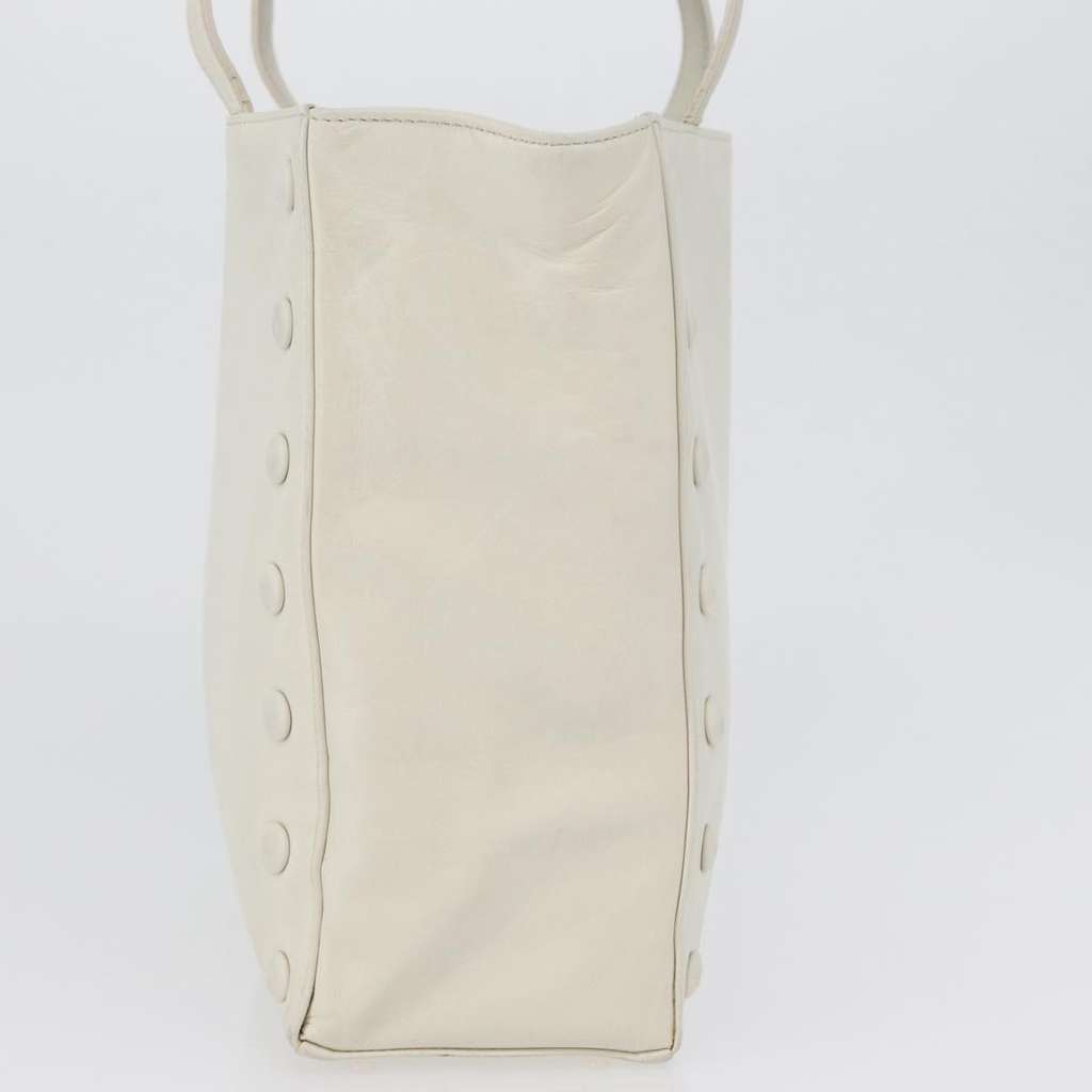 Celine Handbag White Leather Fair condition - Model View