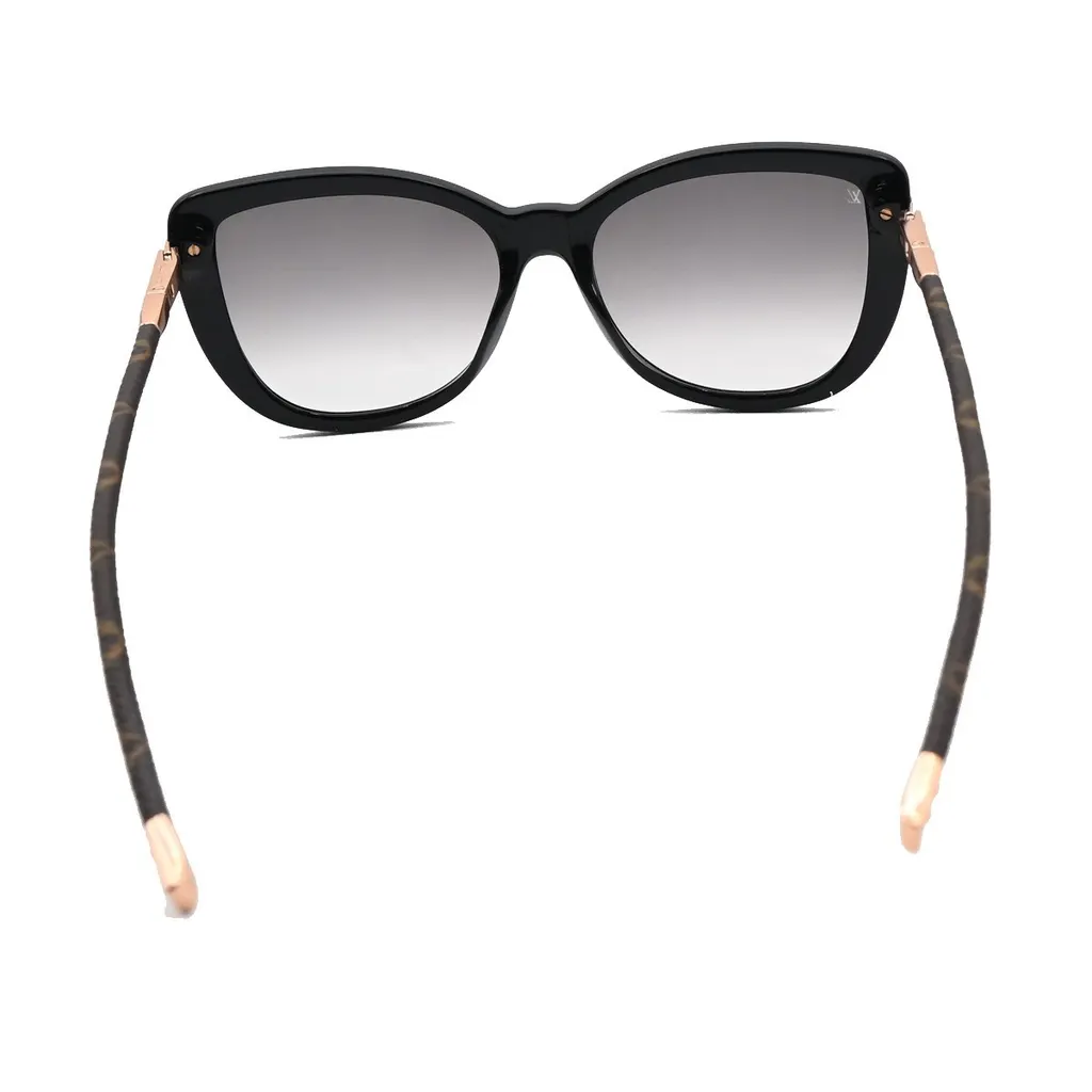 Louis Vuitton Charlotte Sunglasses Black Plastic Good - Model View