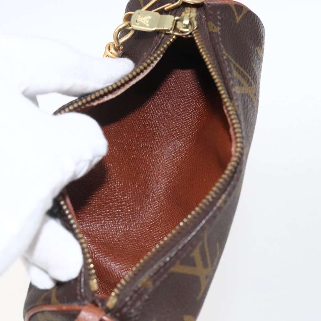 Louis Vuitton Papillon Pochette Brown Canvas Good condition - Box View