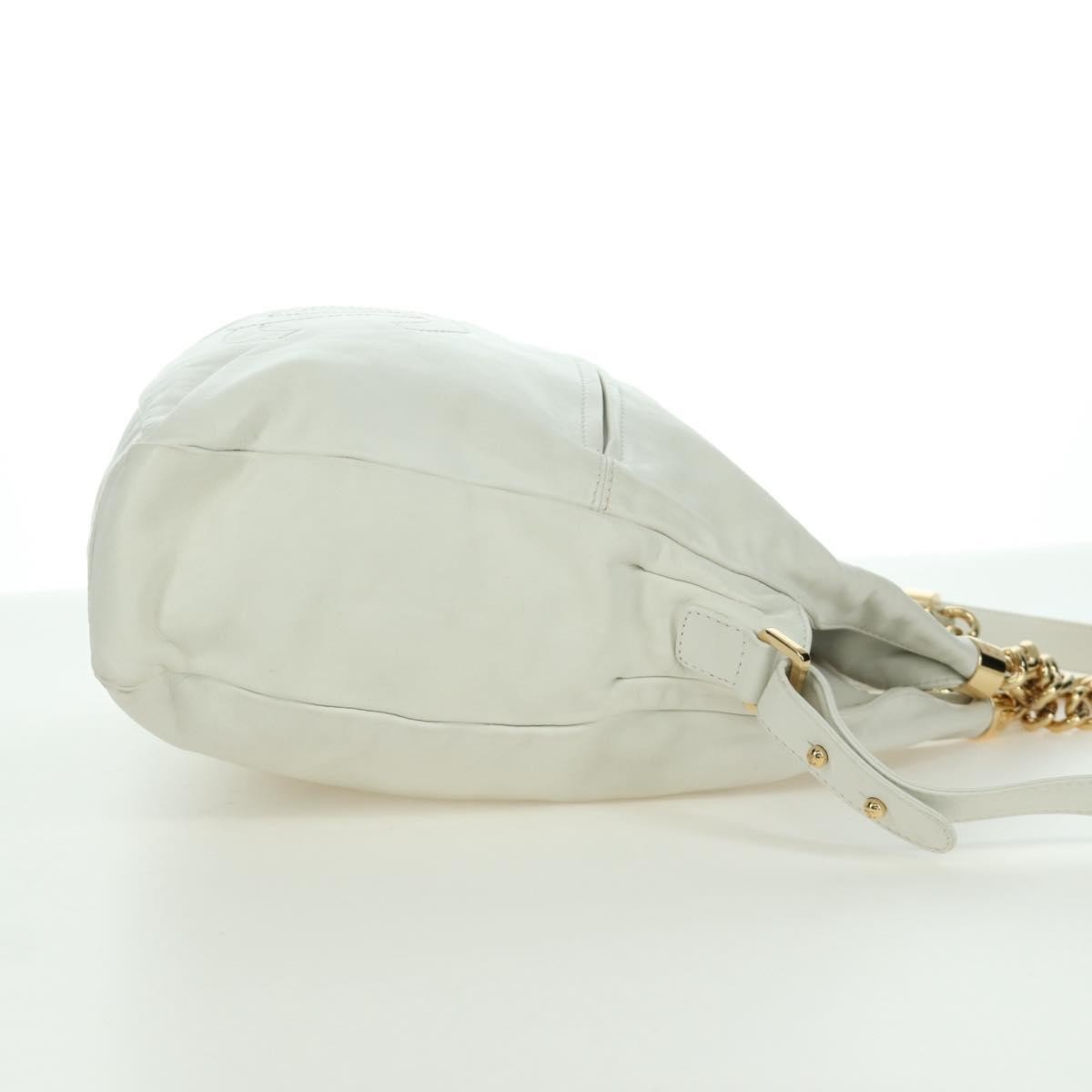 Chanel Rodeo Drive Hobo White Leather Good condition - Model View