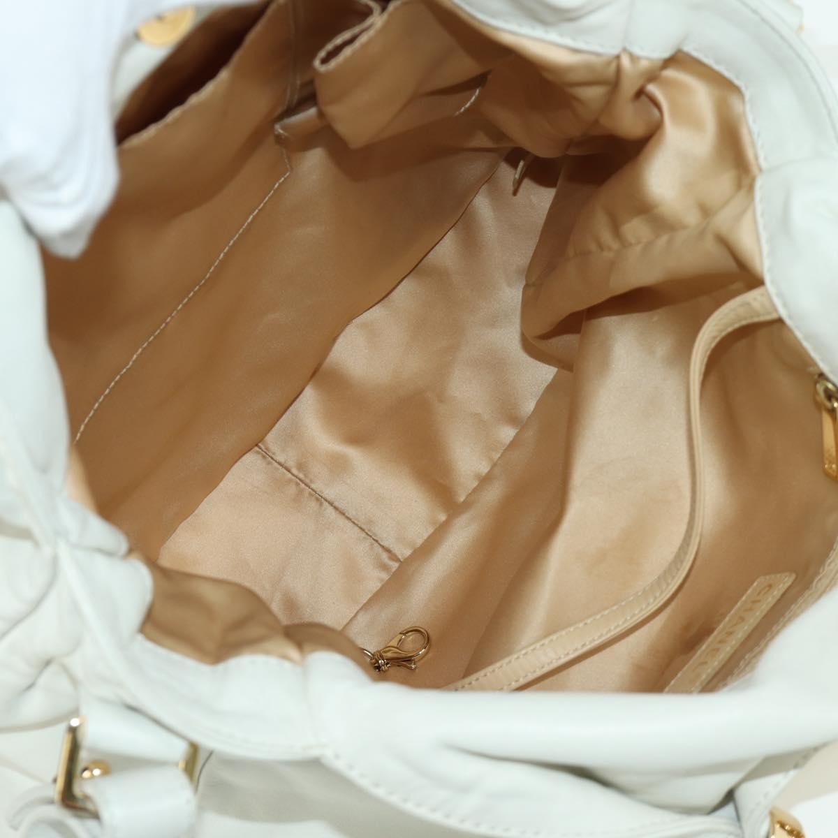 Chanel Rodeo Drive Hobo White Leather Good condition - Box View