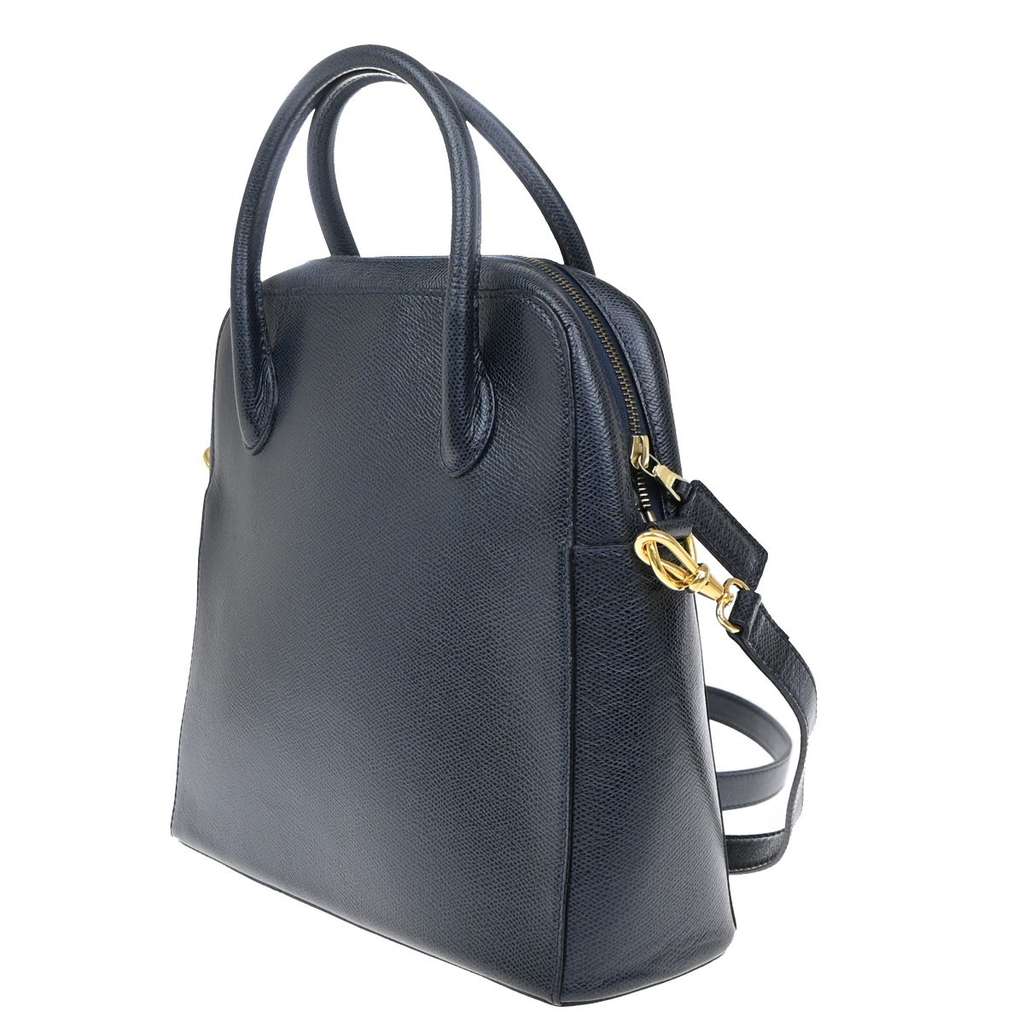 Celine Handbag Navy Leather Good condition - Model View