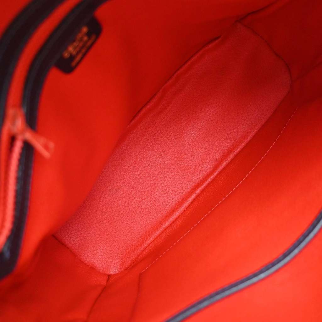 Celine Handbag Navy Leather Good condition - Box View