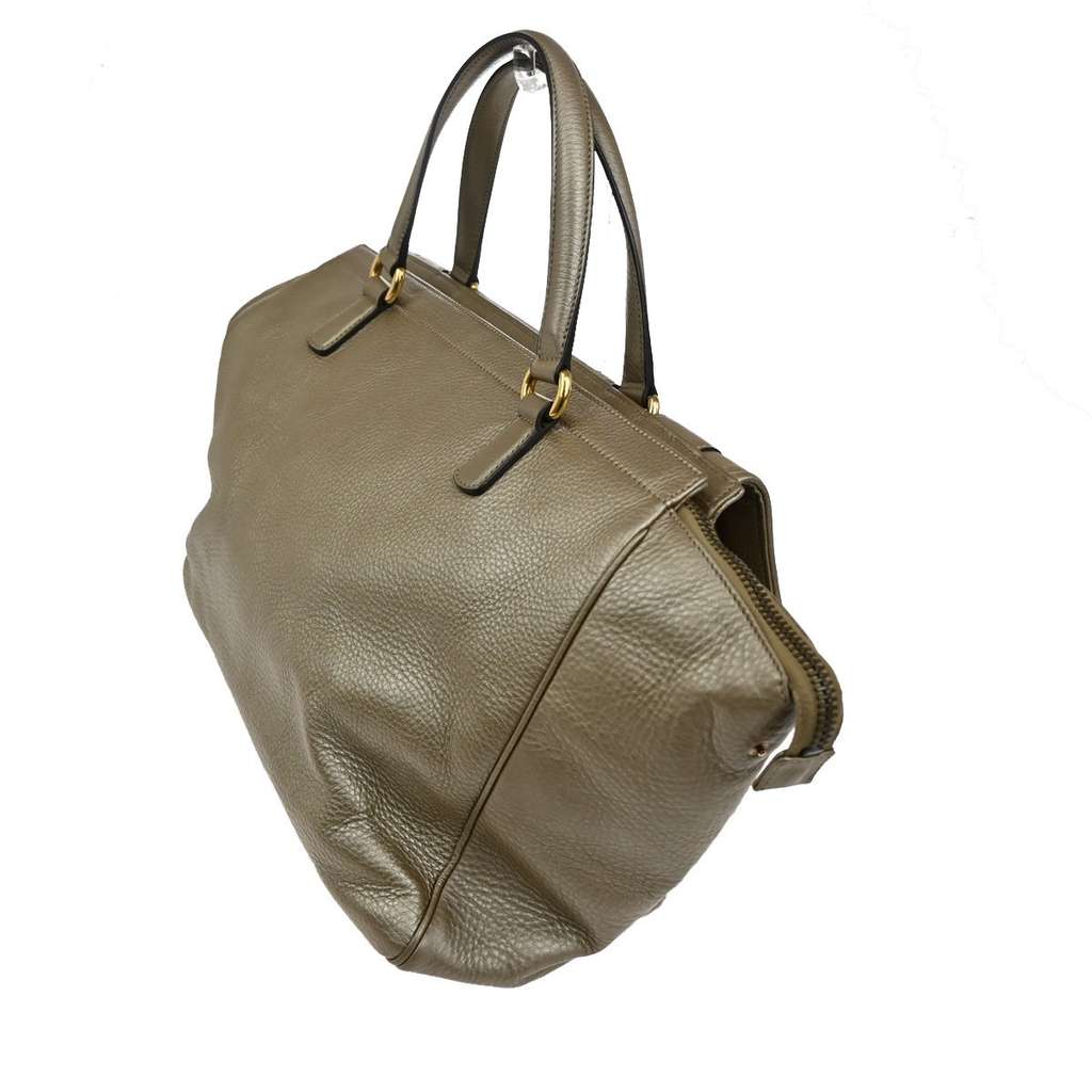 Gucci 1973 Top Handle Bag Gold Leather Good condition - Model View