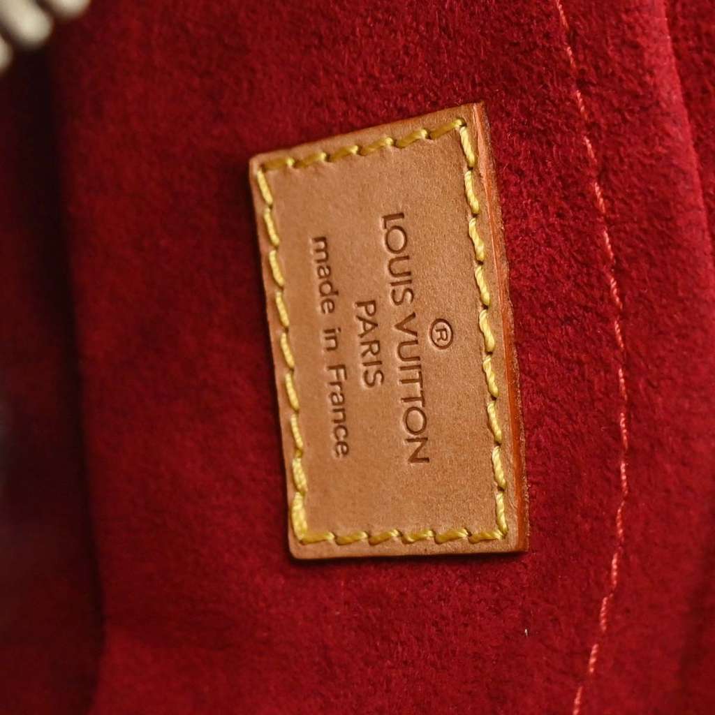 Louis Vuitton Croissant Handbag Brown Canvas Good condition - Model View